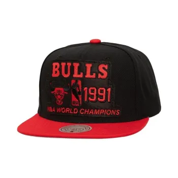 Mitchell & Ness Baseball Caps Unisex Black Red