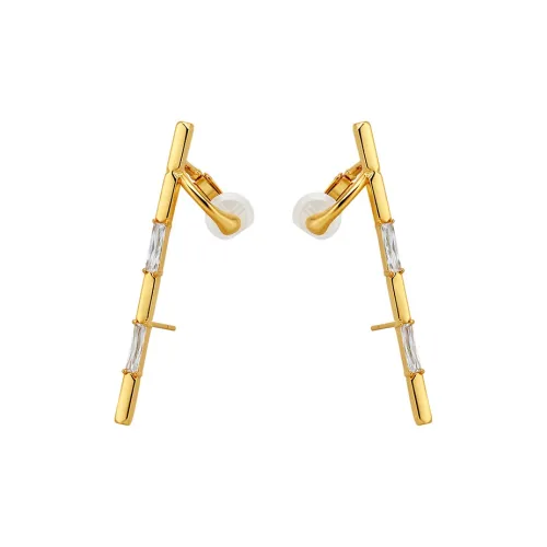 BOONEE ALUS 925 Silver Needles Clip On Earrings Women's