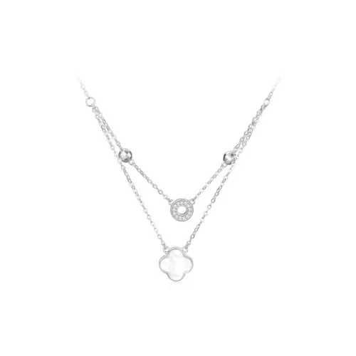 Love Link 925 Sterling Silver Necklaces Women's