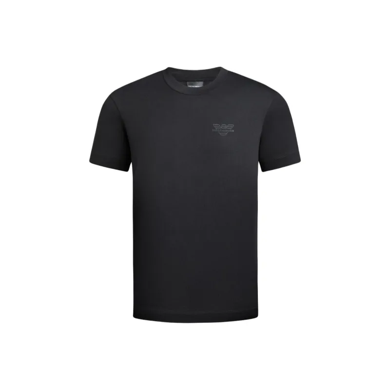 EMPORIO ARMANI SS24 T Shirt Men's Black-0