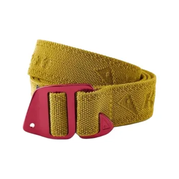KLATTERMUSEN Fabric, Canvas Belt Unisex Yellow 3CM