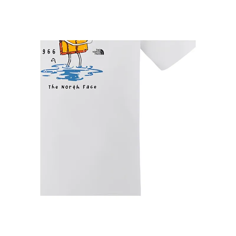 THE NORTH FACE City Outdoor Collection SS25 T Shirt Unisex Snow Peak White-2