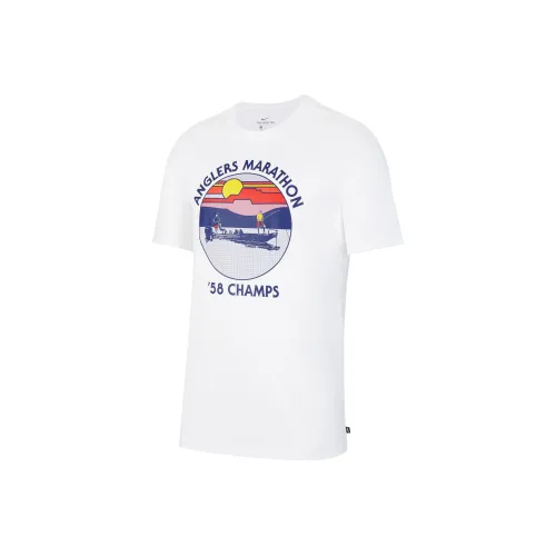 Nike T Shirts Men White