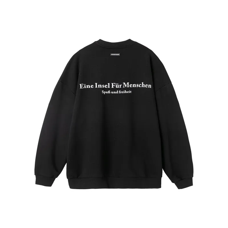 OXO OVERLOAD Sweatshirt Unisex Black-1