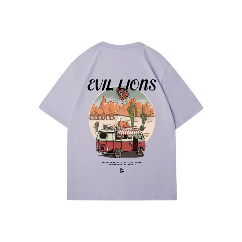Evil Lions T Shirts Unisex-0