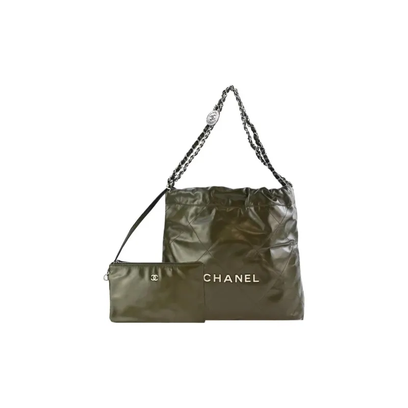 CHANEL Shiny Calfskin Tote Bag, Shopping Bag, Handbag, Shoulder Bag Trumpets Women's Jasper-0