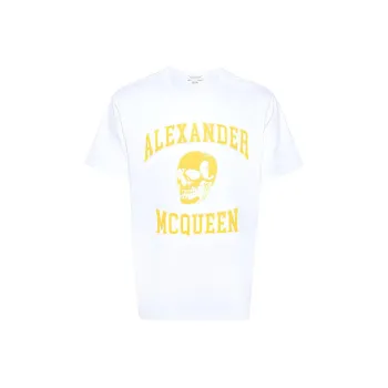 Alexander McQueen SS24 T Shirt Men's White