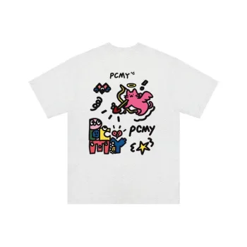 PCMY Drop Shoulder Sleeve T Shirt Unisex