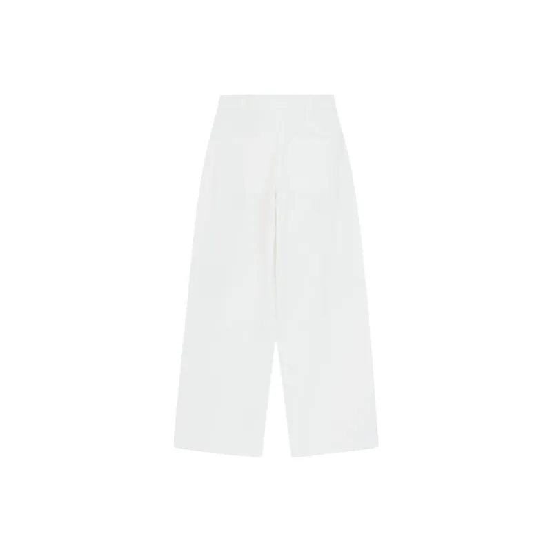 WE11DONE Casual Pants Women's White-1