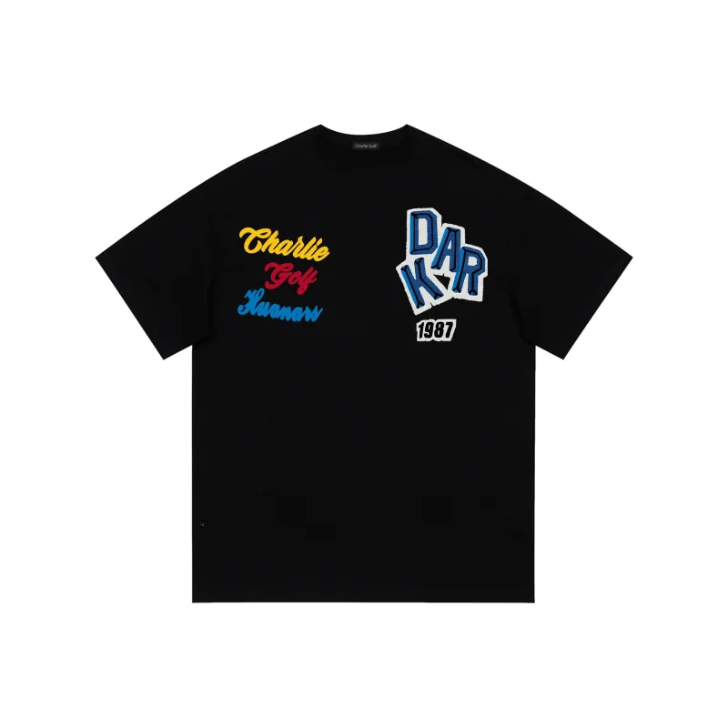 CHARLIE GOLF T Shirt Unisex White-4