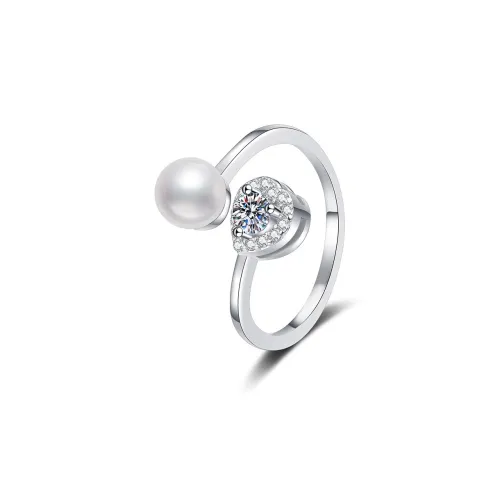 JINJI Pearl Rings Women's
