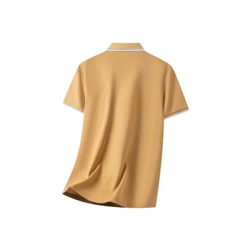 Red bean Polo Shirts Men-11