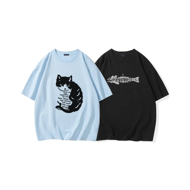 RUNNINWHEEL T Shirt Unisex 2 Pack-30