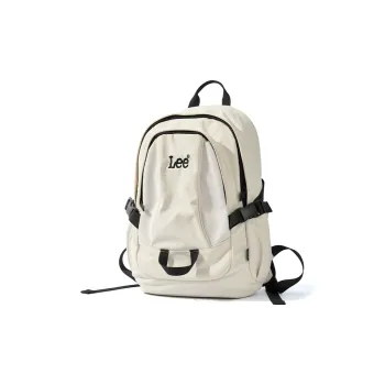 Lee Oxford Backpack Regular Unisex Ecru/Black