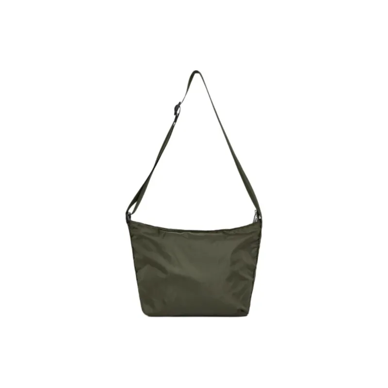 ARKET Polyester Messenger Bag Crossbody Bag Shoulder Bag Small Size Unisex Khaki Green-3