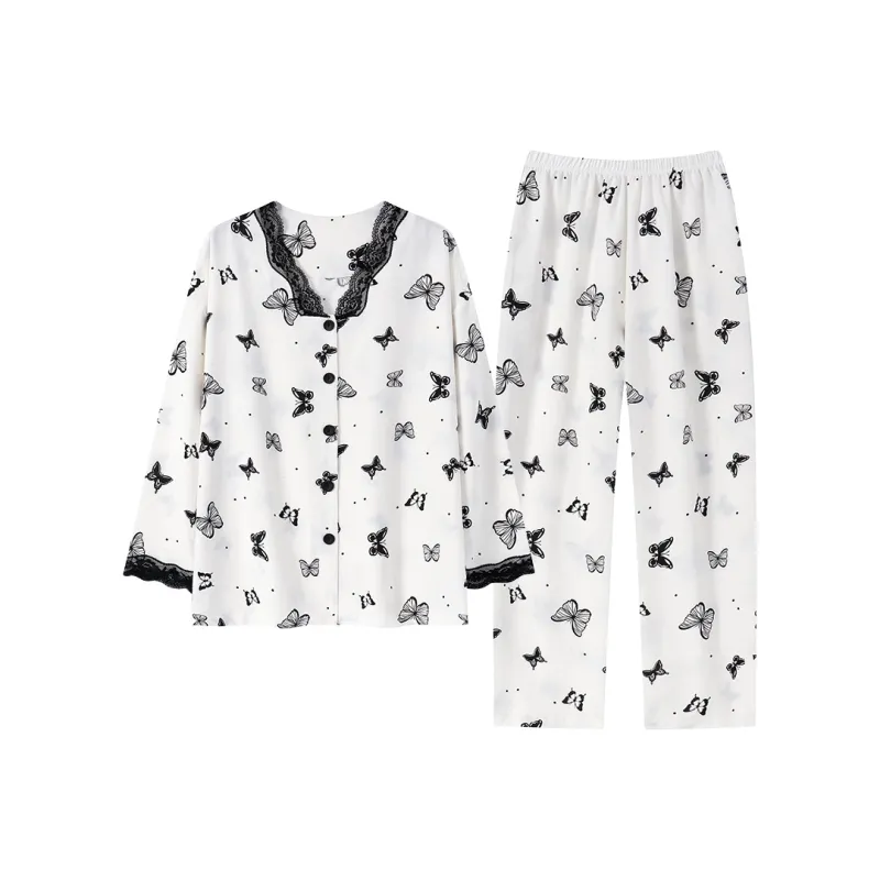 Herbal Primer Pajama Set Women's Combo Set-5