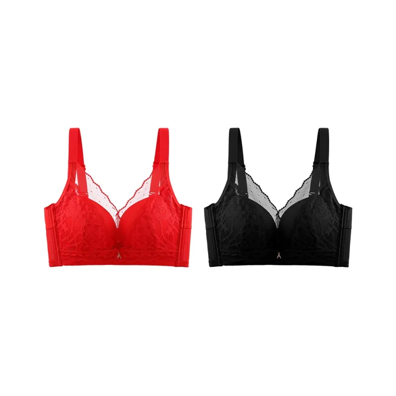 MADALLO Bra Women's 2 Pack Black-1