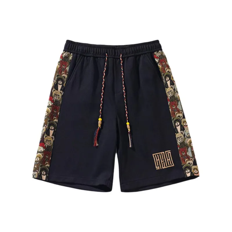 PAINT STAIN Casual Shorts Unisex-4