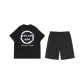 Black[2 Pcs Clothing Sets]