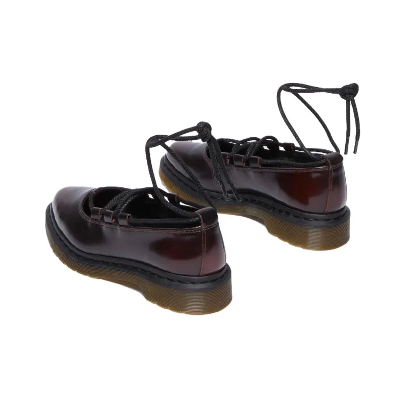 Dr.Martens ELPHIE II Casual Single Shoes Women's Cherry Red-3