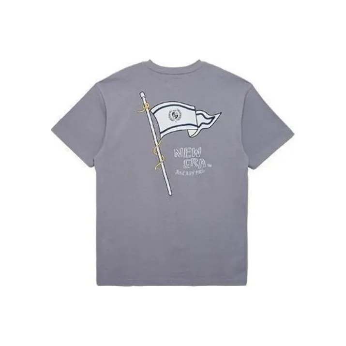 New Era College Renewal Series T Shirts Unisex Gray-0
