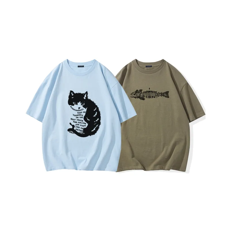 RUNNINWHEEL T Shirt Unisex 2 Pack-36