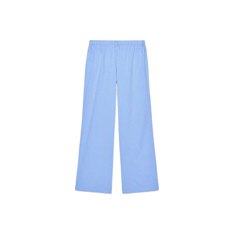 ZARA Casual Pants Women's Blue/White-1
