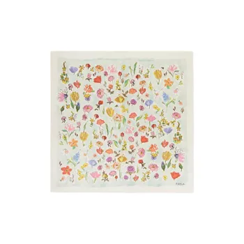 Furla Mulberry Silk Scarves Women's Green