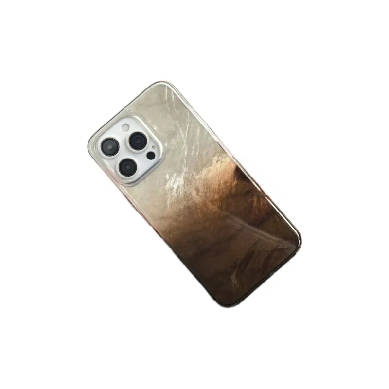 BYZ TPU Material Gradient Color Phone Cases Compatibility With Apple 13/14/15/16 Cell Phones Refreshing Artistic-4