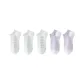 E-White Twisted+White Twisted+White Twisted+Purple Butterfly Knot+Purple Bowknot