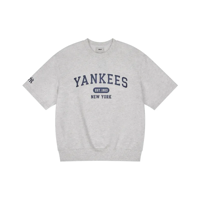 MLB SS24 T Shirt Unisex Light Heather Gray-1