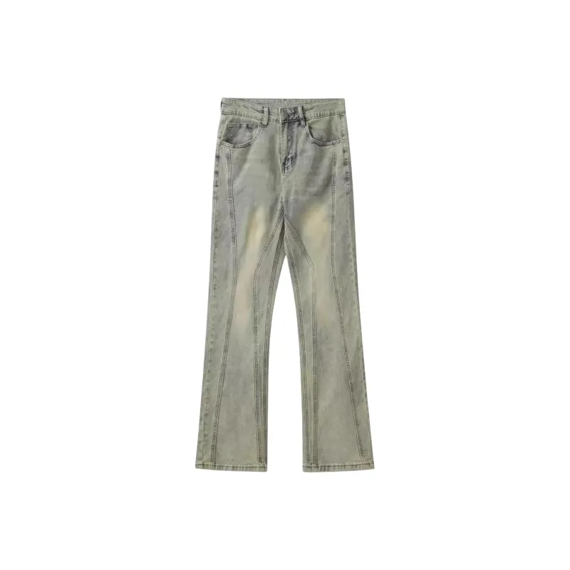 WELTER EXPERIMENT Jeans Men's Yellow Mud-3