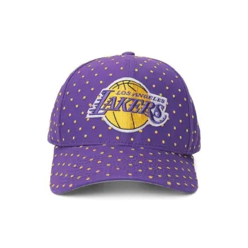 Mitchell & Ness Cotton Baseball Caps Unisex Purple