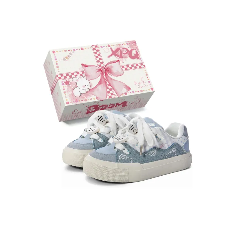 XPQ Wrapping, Wear Resistant And Non Slip Low Top Skateboard Shoes Women's-10