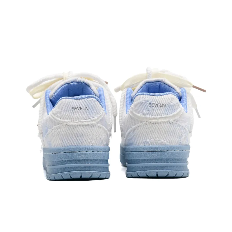 7 SEVFUN Abrasion Resistant Low Top Skateboard Shoes Unisex-44