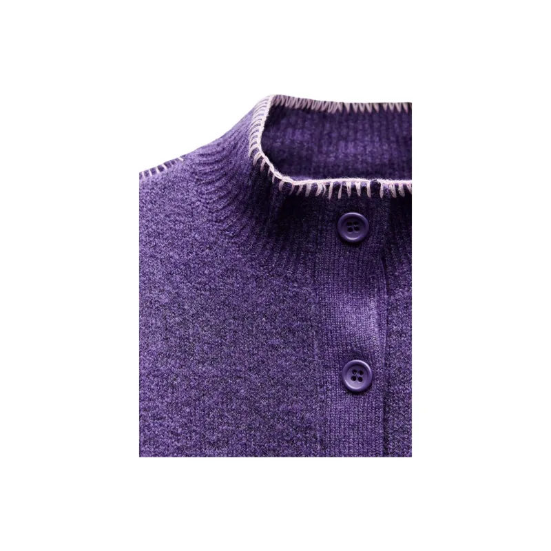 ZARA Knitwear Women's Purple-4