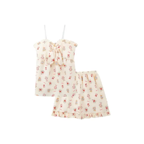 Sleeping Beauty Pajama Set Women's Ivory