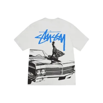 Stussy SS24 Beat Crazy Tee Fog