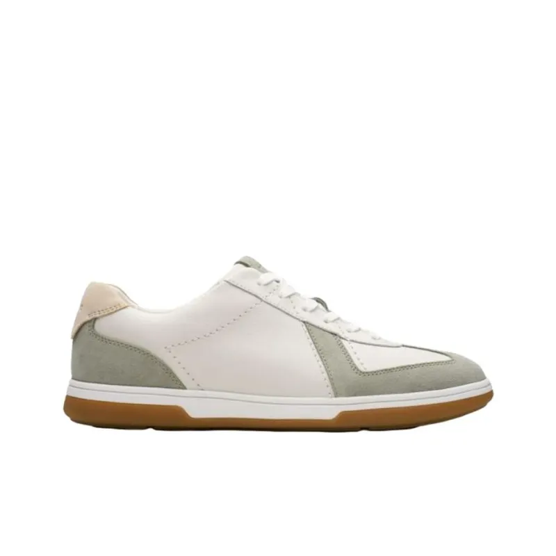Clarks Craftravel Met Low-Top Casual Shoes Men's Beige Green-1