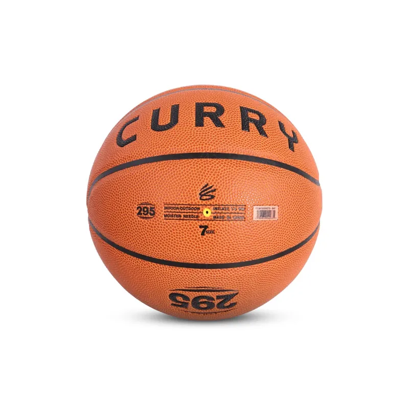 Under Armour CURRY295 Collection PU Basketball Orange Size 7 Training Unisex-3