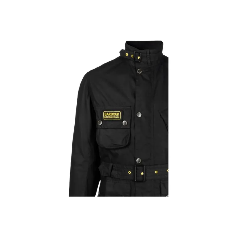 BARBOUR B.Intl Lightweight International Waxed Jacket-4