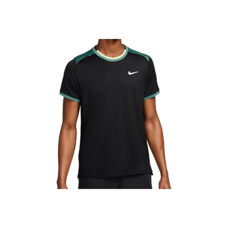 Nike Dri Fit Tennis Top T Shirt Men's Black-0