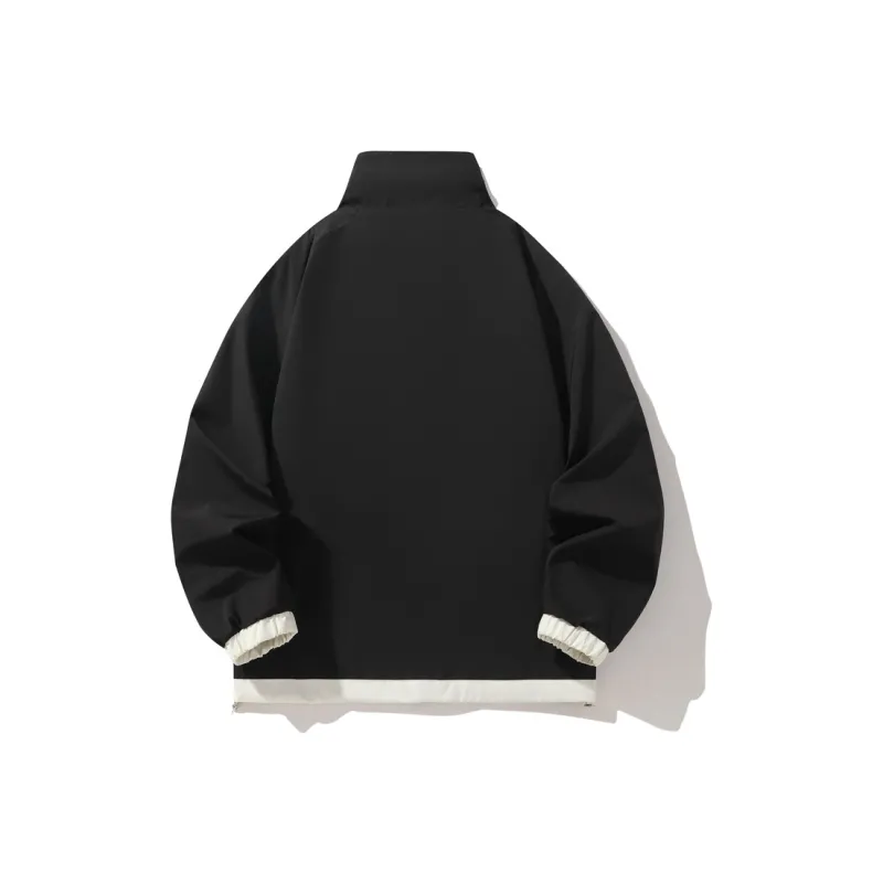 Yalu Jackets Coats Unisex Black-1