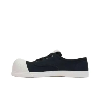 MARNI COTTON WAVE Low Top Canvas Shoes Men's Black