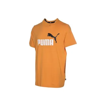 PUMA T Shirts Men Orange