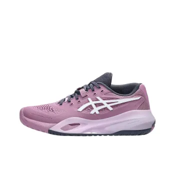 Asics GEL RESOLUTION 10 Anti Slip Wear Resistant Low Top Tennis Shoes Women's Purple