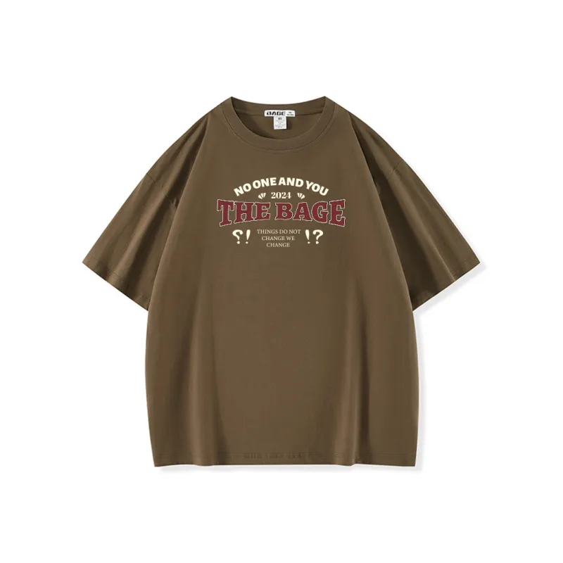 BAGE T Shirts Unisex-16