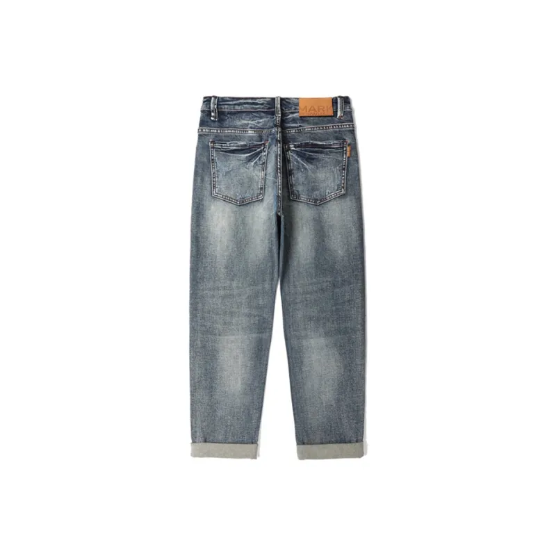 FAIRWHALE Jeans Unisex Blue-1