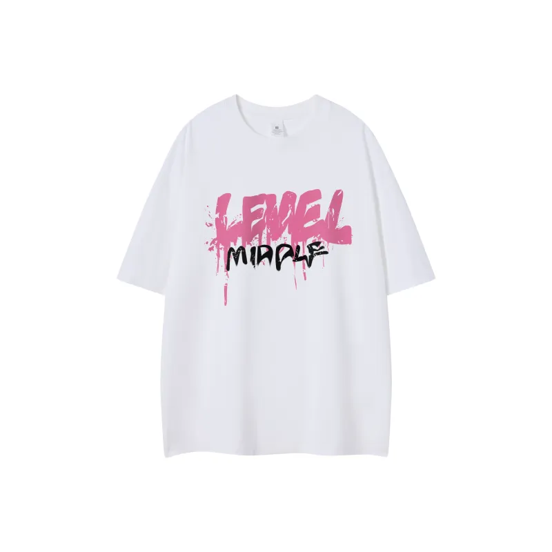 LEVEL RELAX Series Short Sleeved T Shirts Unisex-60