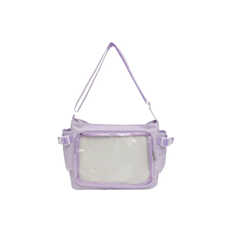 BALANG Nylon And PVC Messenger Bag Shoulder Bag Women's Multicolor-6